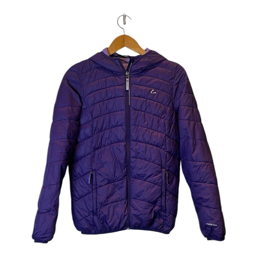 Paradox Purple Puffer Lightweight Winter Jacket